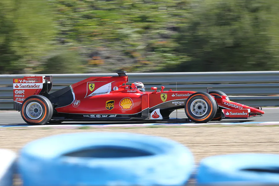 012 | 2015 | Jerez De La Frontera | Ferrari SF15-T | Kimi Raikkonen | © carsten riede fotografie