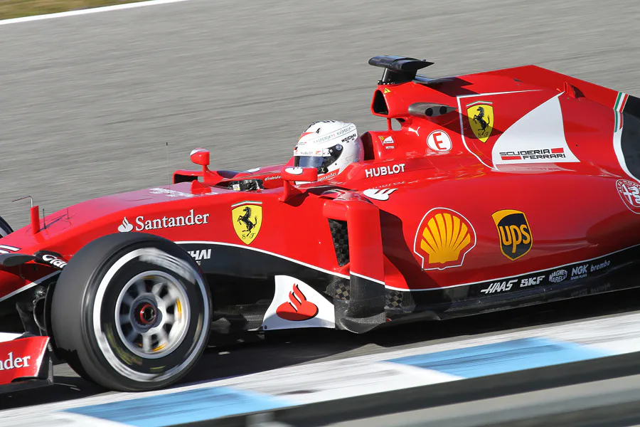 2015_02_016 | Jerez De La Frontera | Ferrari SF15-T | Sebastian Vettel | © carsten riede fotografie