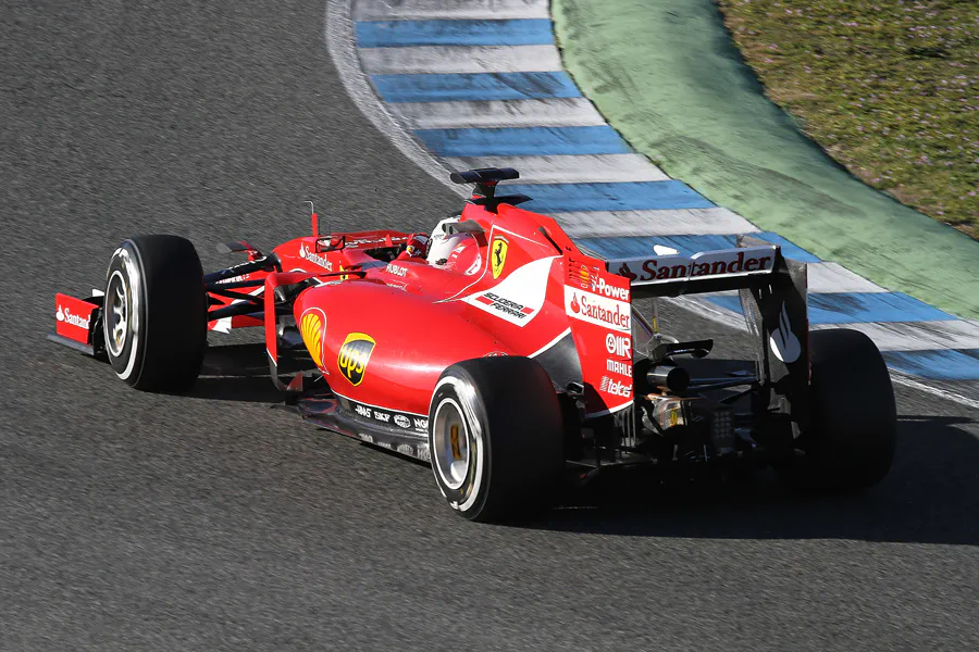 2015_02_017 | Jerez De La Frontera | Ferrari SF15-T | Sebastian Vettel | © carsten riede fotografie