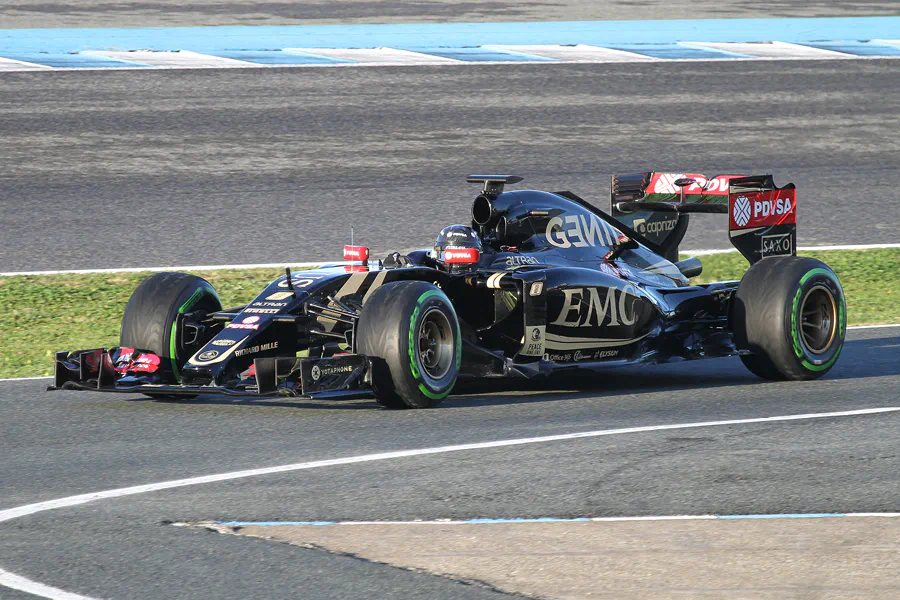 029 | 2015 | Jerez De La Frontera | Lotus-Mercedes Benz E23 Hybrid | Romain Grosjean | © carsten riede fotografie