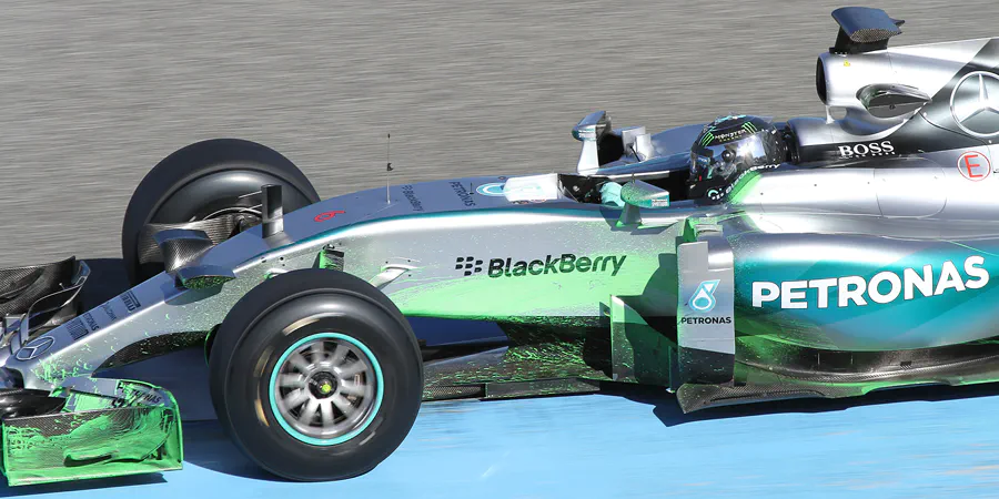 2015_02_080 | Jerez De La Frontera | Mercedes Benz F1 W06 Hybrid | Nico Rosberg | © carsten riede fotografie