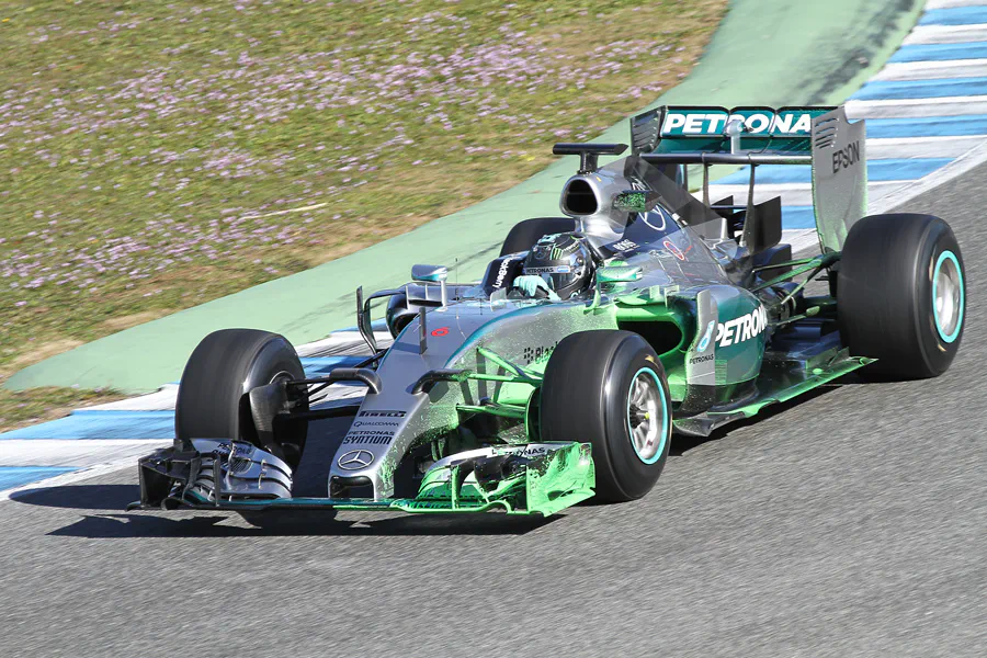 2015_02_081 | Jerez De La Frontera | Mercedes Benz F1 W06 Hybrid | Nico Rosberg | © carsten riede fotografie