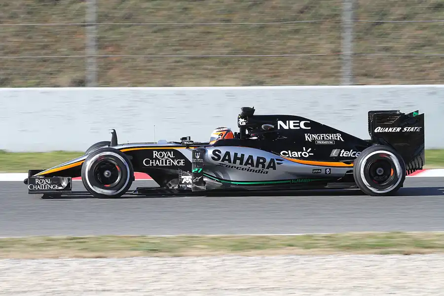 026 | 2015 | Barcelona | Force India-Mercedes Benz VJM08 | Nico Hülkenberg | © carsten riede fotografie