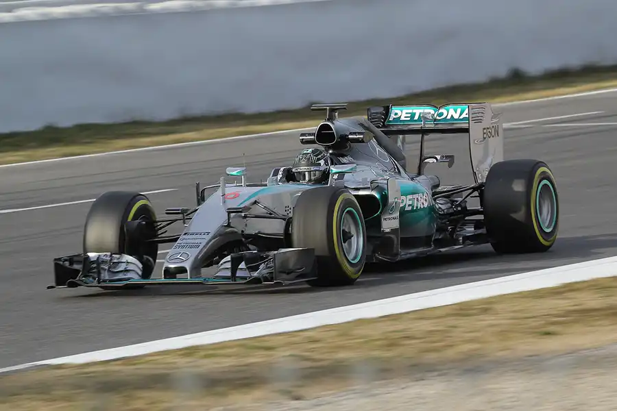 100 | 2015 | Barcelona | Mercedes Benz F1 W06 Hybrid | Nico Rosberg | © carsten riede fotografie