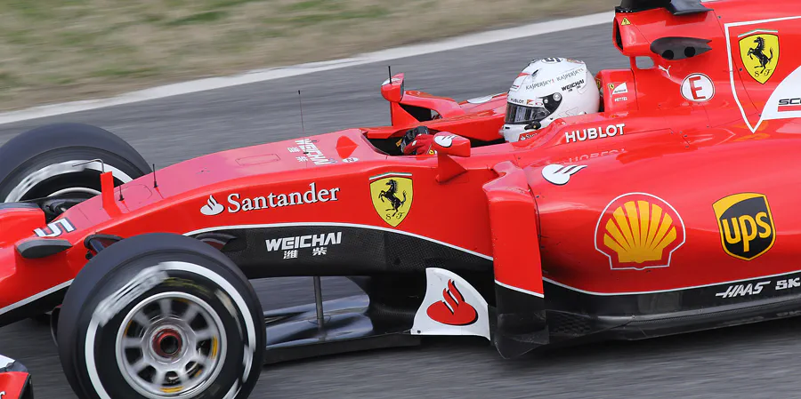 016 | 2015 | Barcelona | Ferrari SF15-T | Sebastian Vettel | © carsten riede fotografie