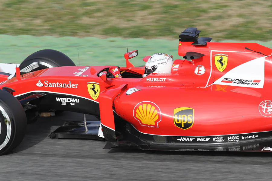 017 | 2015 | Barcelona | Ferrari SF15-T | Sebastian Vettel | © carsten riede fotografie