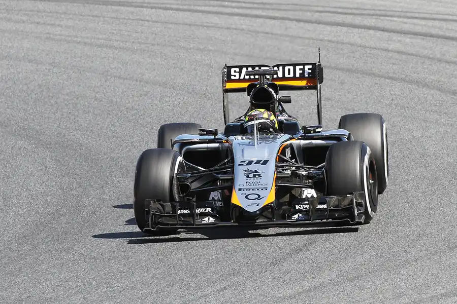 044 | 2015 | Barcelona | Force India-Mercedes Benz VJM08 | Nick Yelloly | © carsten riede fotografie