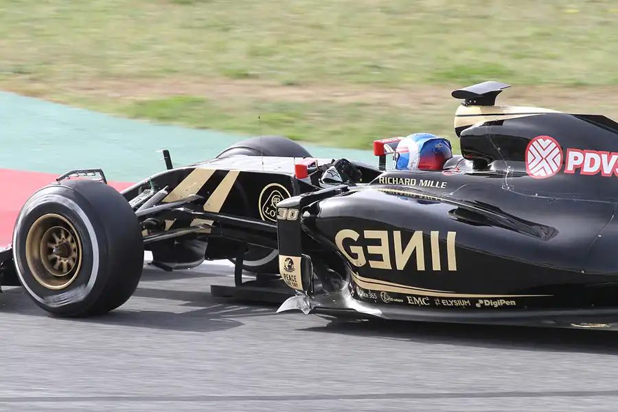 060 | 2015 | Barcelona | Lotus-Mercedes Benz E23 Hybrid | Jolyon Palmer | © carsten riede fotografie