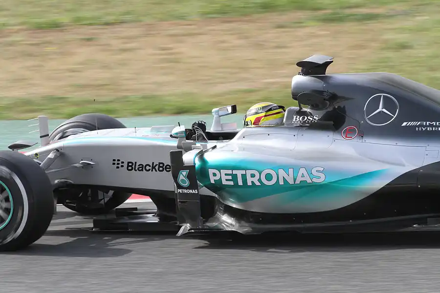 110 | 2015 | Barcelona | Mercedes Benz F1 W06 Hybrid | Pascal Wehrlein | © carsten riede fotografie