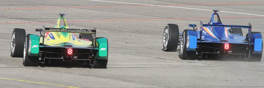 039 | 2015 | Berlin | Spark-Renault SRT_01E | Team Audi Sport ABT | Lucas Di Grassi + Spark-Renault SRT_01E | Team Amlin Aguri | Salvador Duran | © carsten riede fotografie