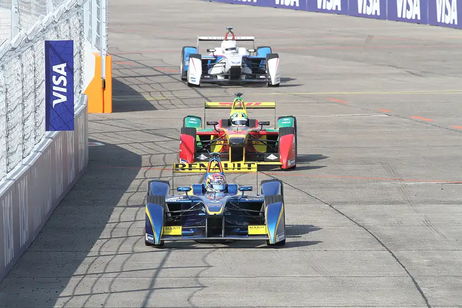 058 | 2015 | Berlin | Spark-Renault SRT_01E | Team e.dams-Renault | Sebastien Buemi + Spark-Renault SRT_01E | Team Audi Sport ABT | Lucas Di Grassi + Spark-Renault SRT_01E | Team Andretti | Scott Speed | © carsten riede fotografie