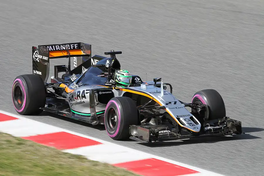 042 | 2016 | Barcelona | Force India-Mercedes-Benz VJM09 | Nico Hülkenberg | © carsten riede fotografie