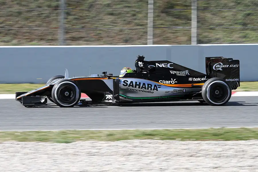 053 | 2016 | Barcelona | Force India-Mercedes-Benz VJM09 | Sergio Perez | © carsten riede fotografie