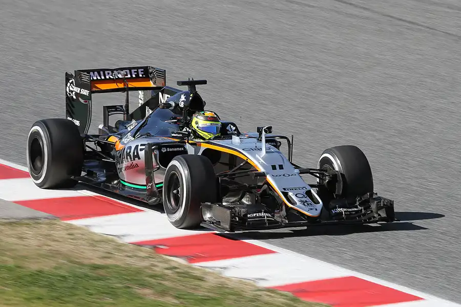 054 | 2016 | Barcelona | Force India-Mercedes-Benz VJM09 | Sergio Perez | © carsten riede fotografie