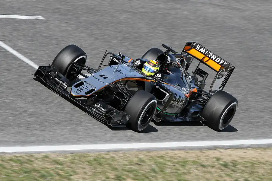 055 | 2016 | Barcelona | Force India-Mercedes-Benz VJM09 | Sergio Perez | © carsten riede fotografie