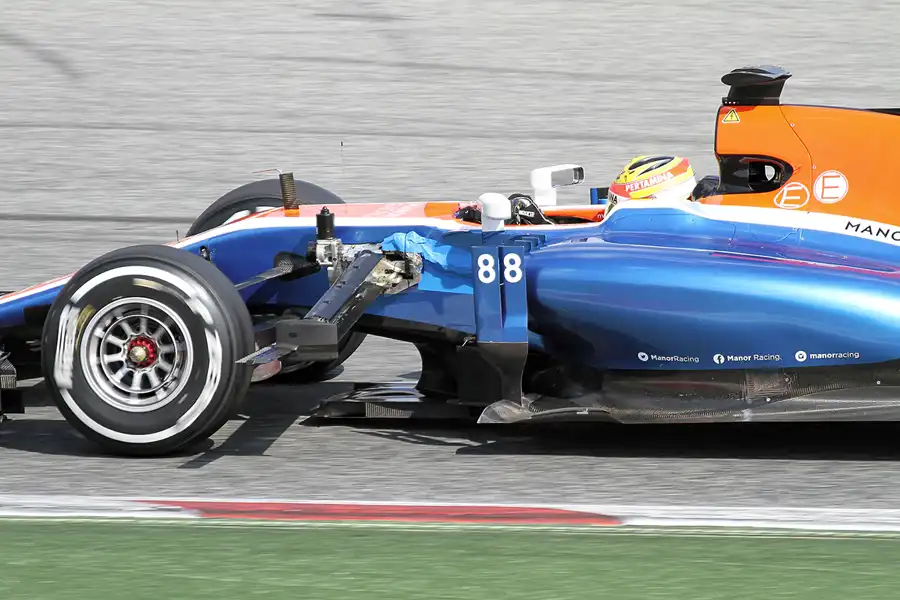 095 | 2016 | Barcelona | Manor-Mercedes-Benz MRT05 | Rio Haryanto | © carsten riede fotografie