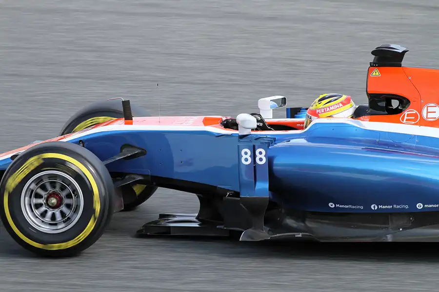 096 | 2016 | Barcelona | Manor-Mercedes-Benz MRT05 | Rio Haryanto | © carsten riede fotografie