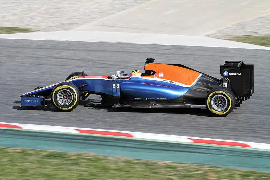 097 | 2016 | Barcelona | Manor-Mercedes-Benz MRT05 | Rio Haryanto | © carsten riede fotografie
