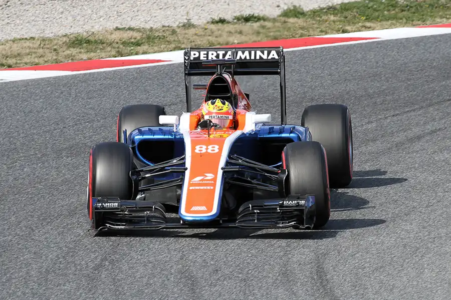 098 | 2016 | Barcelona | Manor-Mercedes-Benz MRT05 | Rio Haryanto | © carsten riede fotografie