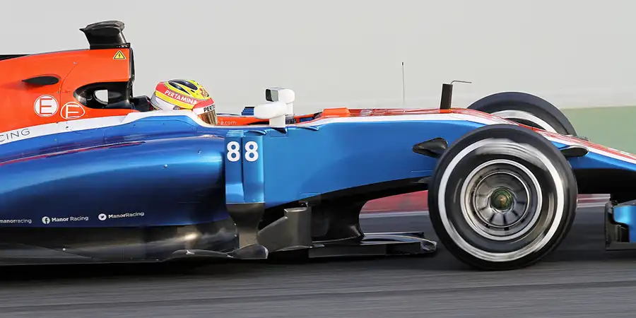 105 | 2016 | Barcelona | Manor-Mercedes-Benz MRT05 | Rio Haryanto | © carsten riede fotografie