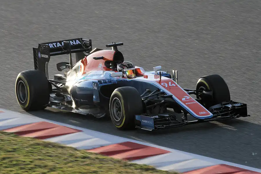 113 | 2016 | Barcelona | Manor-Mercedes-Benz MRT05 | Pascal Wehrlein | © carsten riede fotografie