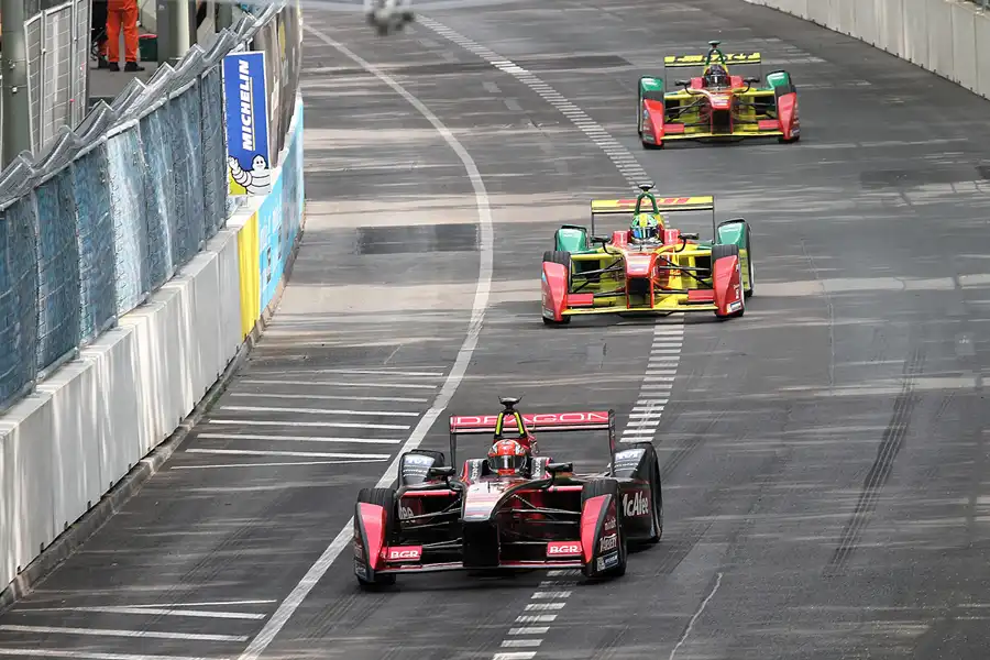 046 | 2016 | Berlin | Dragon VM200-FE-01 | Team Dragon Racing | Loic Duval + ABT Schaeffler FE01 | Team ABT Schaeffler Audi Sport | Lucas Di Grassi + ABT Schaeffler FE01 | Team ABT Schaeffler Audi Sport | Daniel Abt | © carsten riede fotografie