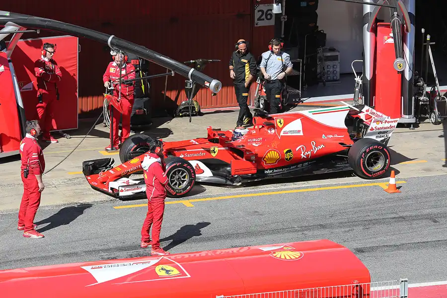 017 | 2017 | Barcelona | Ferrari SF70H | Kimi Raikkonen | © carsten riede fotografie
