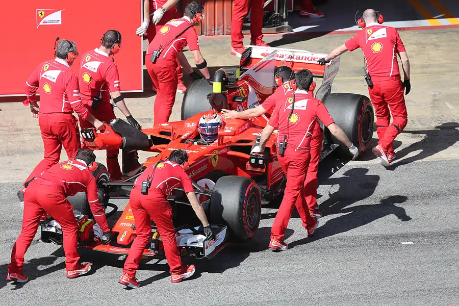 018 | 2017 | Barcelona | Ferrari SF70H | Kimi Raikkonen | © carsten riede fotografie