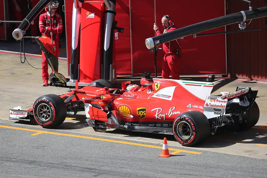 019 | 2017 | Barcelona | Ferrari SF70H | Kimi Raikkonen | © carsten riede fotografie