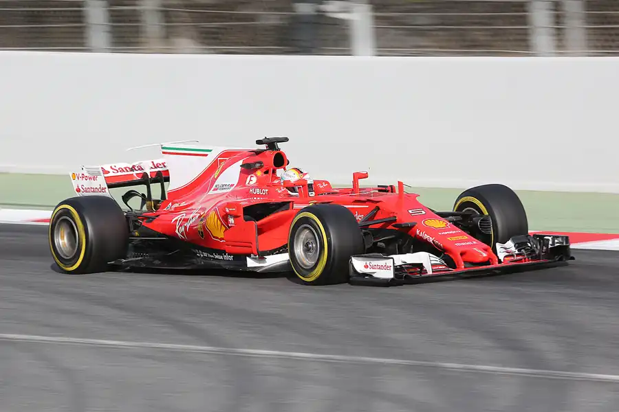 027 | 2017 | Barcelona | Ferrari SF70H | Sebastian Vettel | © carsten riede fotografie