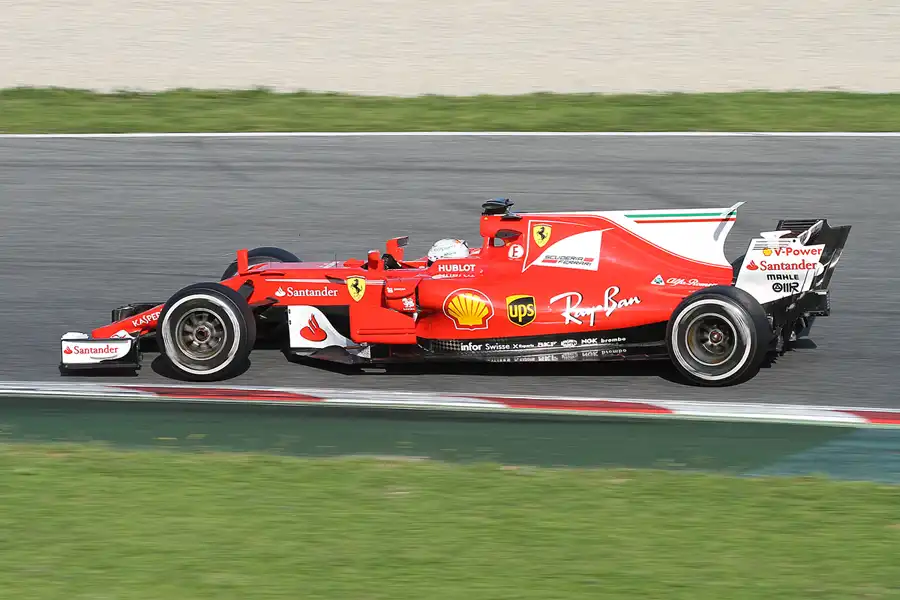 036 | 2017 | Barcelona | Ferrari SF70H | Sebastian Vettel | © carsten riede fotografie