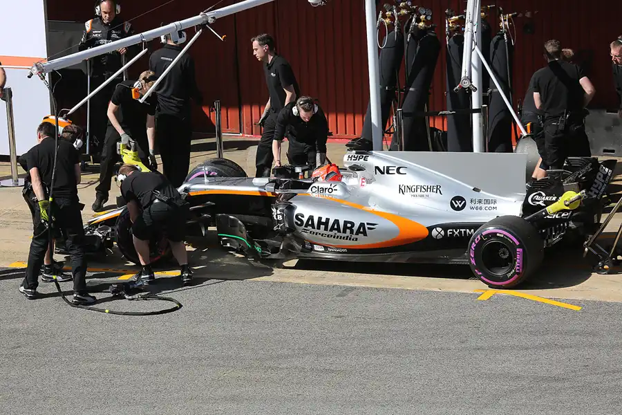061 | 2017 | Barcelona | Force India-Mercedes-AMG VJM10 | Esteban Ocon | © carsten riede fotografie