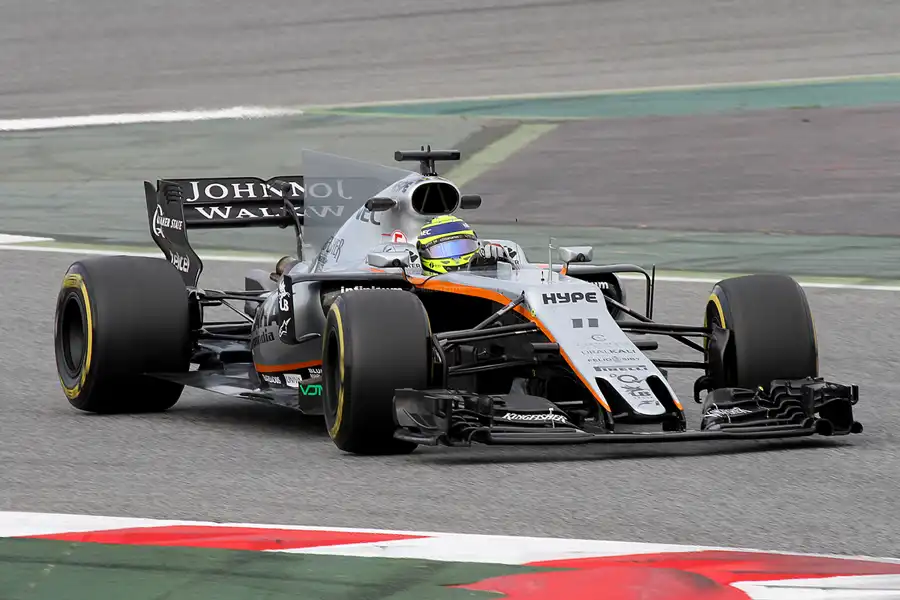 065 | 2017 | Barcelona | Force India-Mercedes-AMG VJM10 | Sergio Perez | © carsten riede fotografie