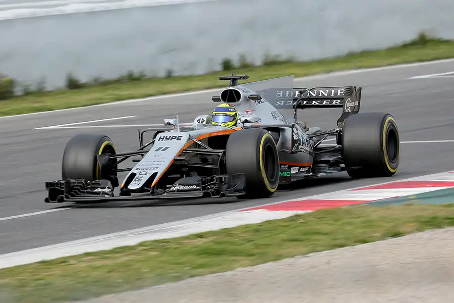 067 | 2017 | Barcelona | Force India-Mercedes-AMG VJM10 | Sergio Perez | © carsten riede fotografie