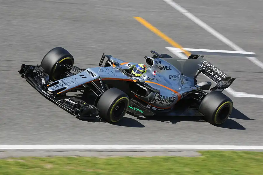 068 | 2017 | Barcelona | Force India-Mercedes-AMG VJM10 | Sergio Perez | © carsten riede fotografie