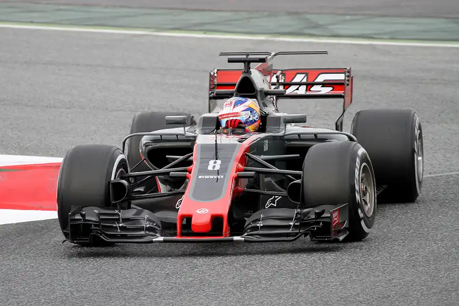 082 | 2017 | Barcelona | Haas-Ferrari VF-17 | Romain Grosjean | © carsten riede fotografie
