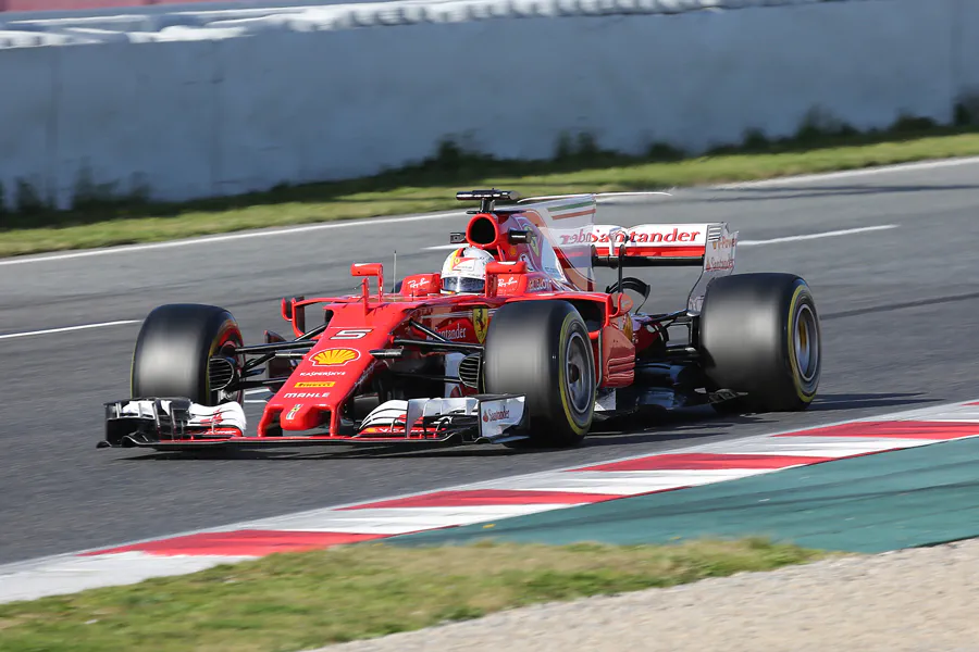 022 | 2017 | Barcelona | Ferrari SF70H | Sebastian Vettel | © carsten riede fotografie