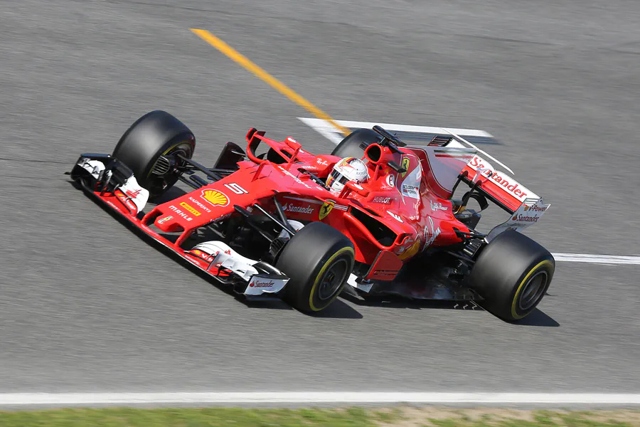 023 | 2017 | Barcelona | Ferrari SF70H | Sebastian Vettel | © carsten riede fotografie