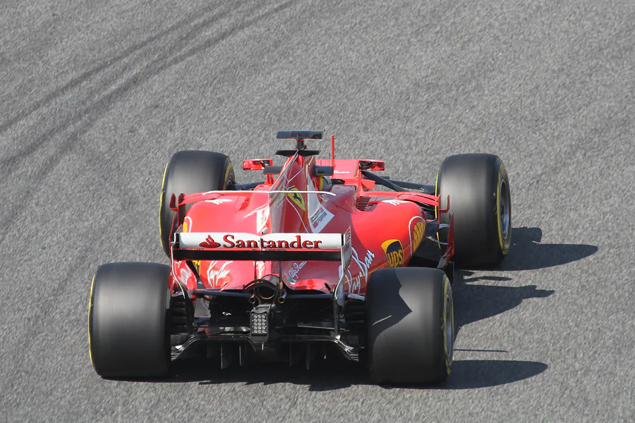 025 | 2017 | Barcelona | Ferrari SF70H | Sebastian Vettel | © carsten riede fotografie