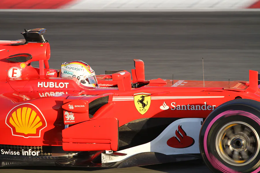 029 | 2017 | Barcelona | Ferrari SF70H | Sebastian Vettel | © carsten riede fotografie
