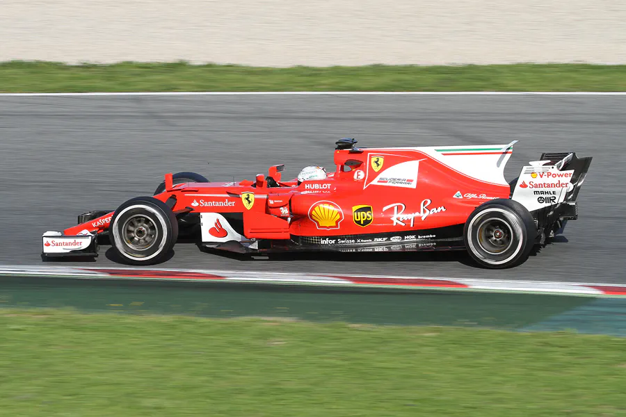 036 | 2017 | Barcelona | Ferrari SF70H | Sebastian Vettel | © carsten riede fotografie