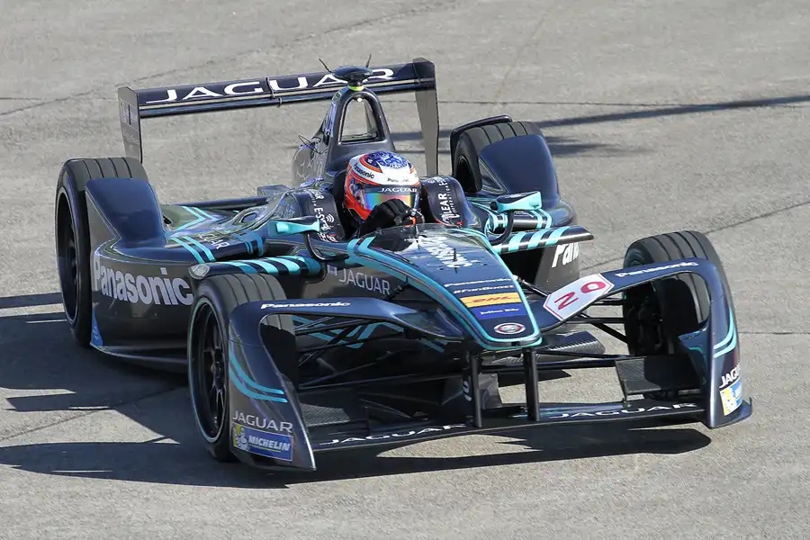 036 | 2017 | Berlin | Jaguar I-Type 1 | Panasonic Jaguar Racing | Mitch Evans | © carsten riede fotografie
