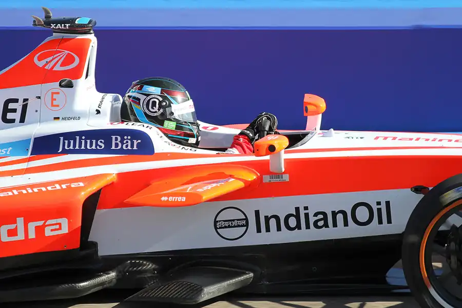 044 | 2017 | Berlin | Mahindra M3ELECTRO | Mahindra Racing Formula E Racing | Nick Heidfeld | © carsten riede fotografie