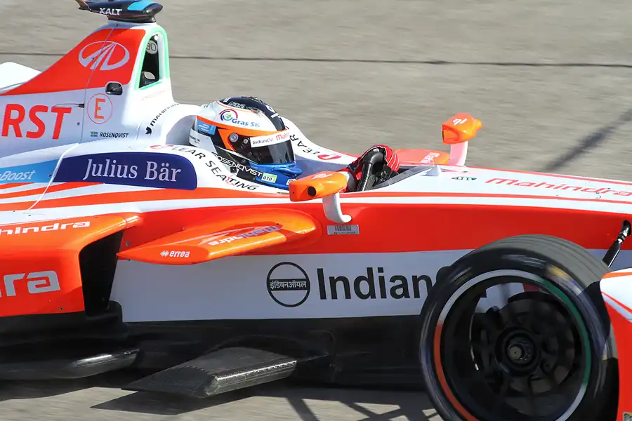 052 | 2017 | Berlin | Mahindra M3ELECTRO | Mahindra Racing Formula E Racing | Felix Rosenqvist | © carsten riede fotografie