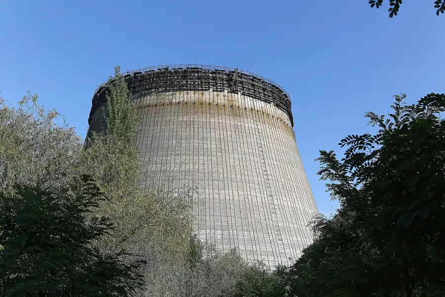 006 | 2017 | Chernobyl | Nuclear Power Plant – Reactor 5 Cooling Tower | © carsten riede fotografie