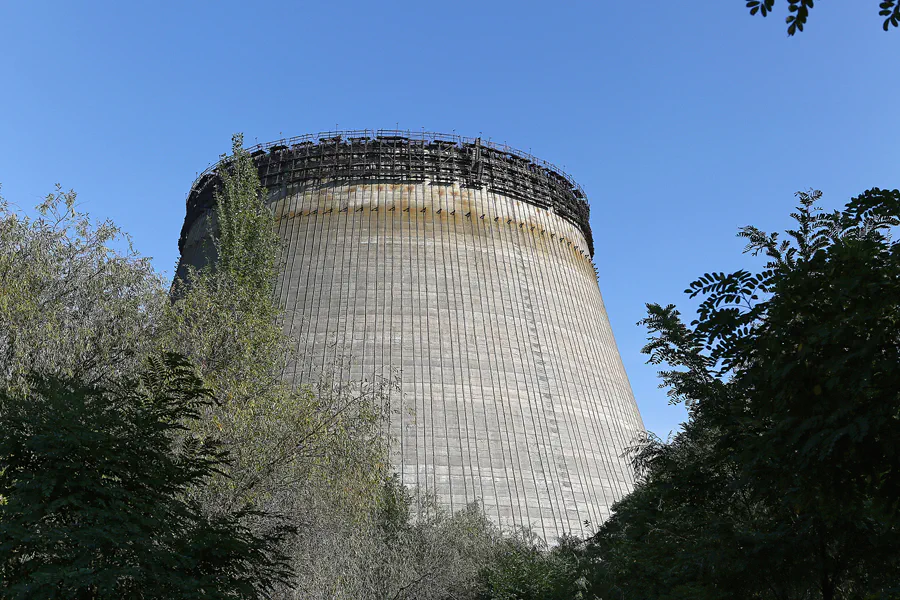 006 | 2017 | Chernobyl | Nuclear Power Plant – Reactor 5 Cooling Tower | © carsten riede fotografie