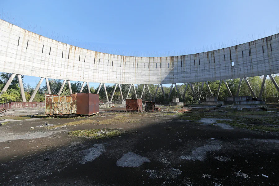 011 | 2017 | Chernobyl | Nuclear Power Plant – Reactor 5 Cooling Tower | © carsten riede fotografie