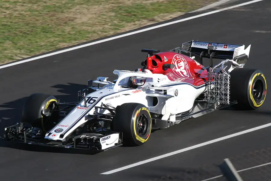 037 | 2018 | Barcelona | Sauber-Ferrari C37 | Charles Leclerc | © carsten riede fotografie