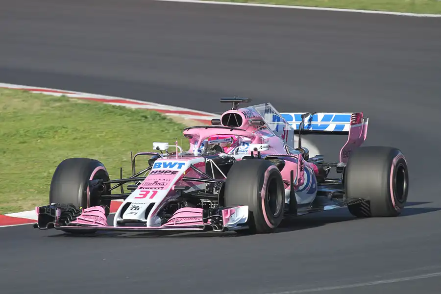 063 | 2018 | Barcelona | Force India-Mercedes-AMG VJM11 | Esteban Ocon | © carsten riede fotografie