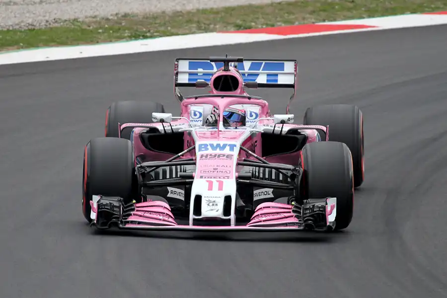 129 | 2018 | Barcelona | Force India-Mercedes-AMG VJM11 | Sergio Perez | © carsten riede fotografie